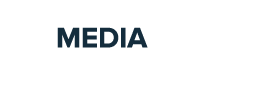 Logo media blanc